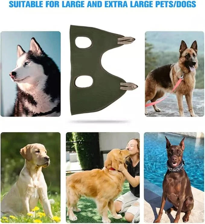 10 in 1 Pet Dog Grooming Hammock Harness with Nail Clipper,Nail File,Dog Nail Hammock,Dog Grooming Sling for Nail Trimming...