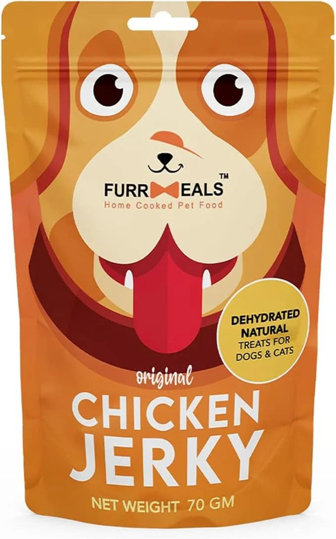 Original Chicken Jerky | High Protein Low Fat | Natural Treat for Dogs & Cats | Zero Preservative Human Grade Dog Treat | ...