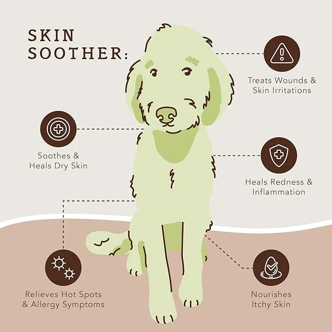 Natural Dog Company Healing Balm Wipes & Travel Sticks Bundle, Hypoallergenic, Cleaning & Deoderizing Wipes for Dogs, Plan...