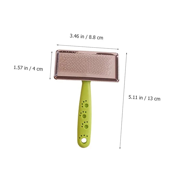 Mipcase 3pcs Pet Comb Hair Tool Tool Cleaning Tool Pet Brush Dog Slicker Brush Self Cleaning Dog Combs for Grooming Stainl...