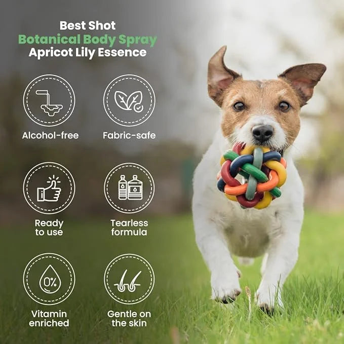 Best Shot Scentament Spa Botanical Body Splash, Body Spray Conditioner for Pets, Cat and Dog Cologne Spray, Alcohol-Free, ...