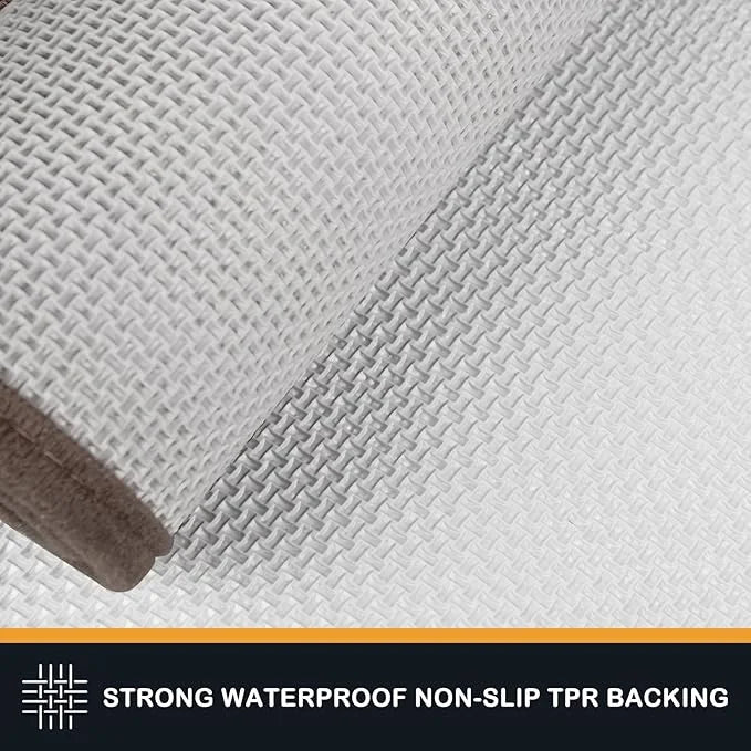 PURRUGS Dirt Trapper Door Mat 34" x 59.5", Non-Slip/Skid Machine Washable Entryway Area Rug, Dog Door Mat, Super Absorbent...