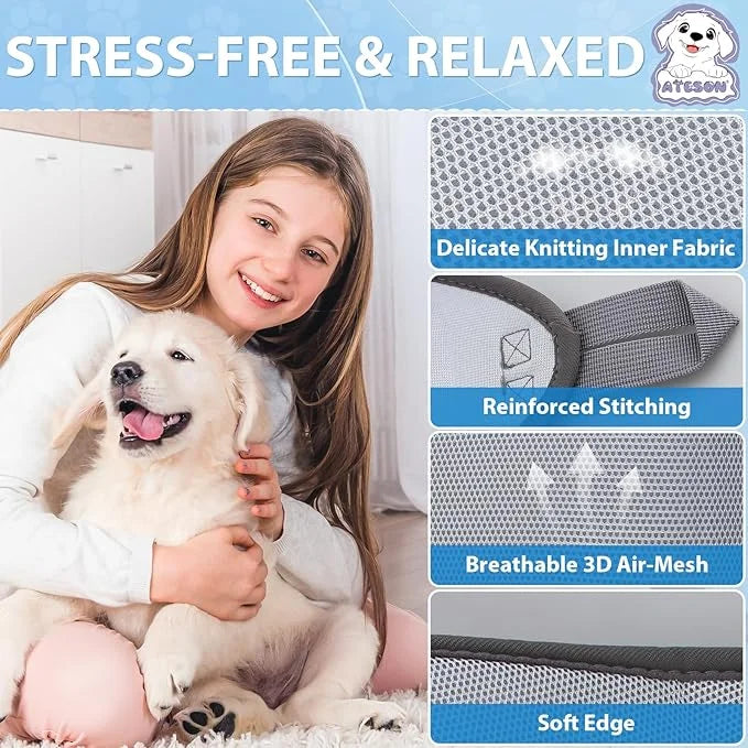 Pet Grooming Hammock Harness for Small Dogs & Cats Nail Trimming, Dog Sling for Cutting Nails, Dog Hanging Holder Hanger w...
