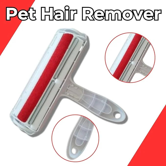 Portable Pet Hair Remover | Reusable Lint Roller for Cat and Dog | Hair Remover for Furniture, Couch, Carpet, Clothing, Se...
