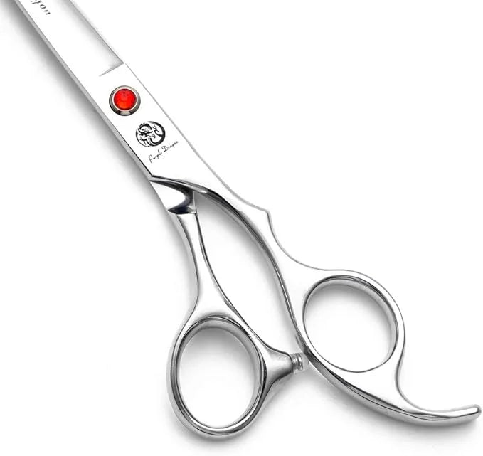 Purple Dragon 4“/5"/5.5"/6"/6.5"/7"/7.5"/8"/9"/10" Sharp Edge Salon Hair Cutting Shears - Pet/Dog Grooming Scissors with B...