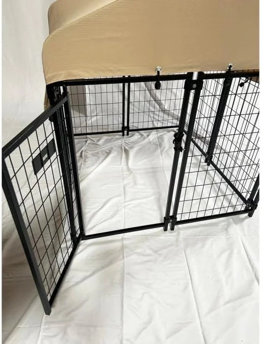 Garden Winds Custom Fit Replacement Canopy Top Cover Compatible with The Lucky Dog CL 60445 4’ Uptown Welded Outdoor Dog K...