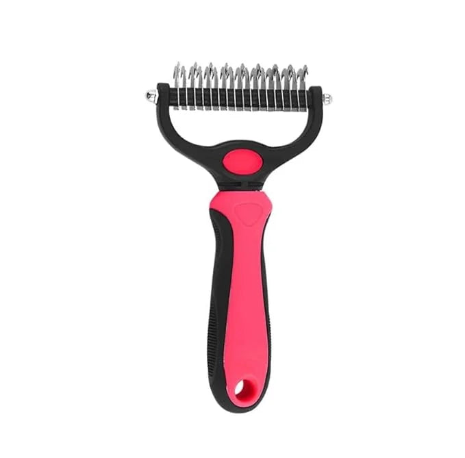Pet Comb Ultimate Dog Grooming Set: Professional Deshedding Brushes for Dogs & Cats – Perfect for Long-Haired Breeds, Flea...
