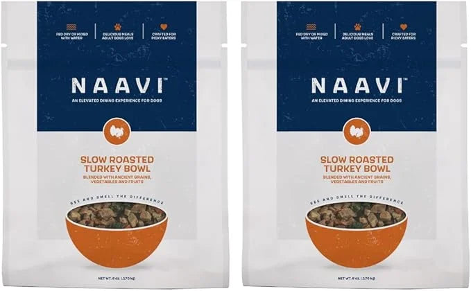 Slow Roasted Turkey Bowl with Ancient Grains, Vegetables & Fruits, Formulated to Support Gut & Immune Health in Adult Dogs...