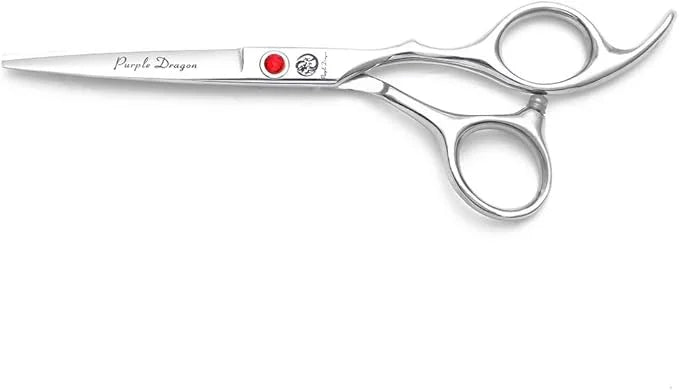 Purple Dragon 4“/5"/5.5"/6"/6.5"/7"/7.5"/8"/9"/10" Sharp Edge Salon Hair Cutting Shears - Pet/Dog Grooming Scissors with B...