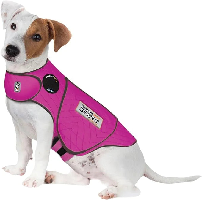 ThunderShirt for Dogs, Small, Fuchsia Sport - Dog Anxiety Relief Calming Vest - Product Image