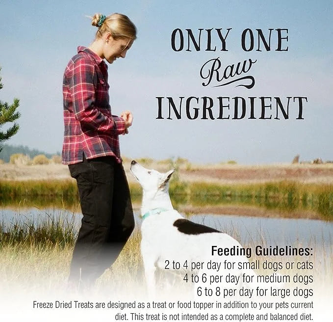 Northwest Naturals Raw Rewards Freeze-Dried Chicken Heart Treats for Dogs and Cats - Bite-Sized Pieces - Healthy, 1 Ingred...
