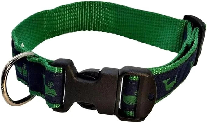 Heavy Duty Adjustable Dog Collar or Dog Leash - Ideal Dog Collars and Leashes Come in Multiple Sizes for All Pets. Preppy ...