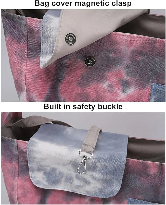 HEEPDD Dog Carrier Sling, Pet Carrier Tote Bag Hands Soft Carrying Travel Shoulder Bag for Small Dogs Cats (Large) - Produ...