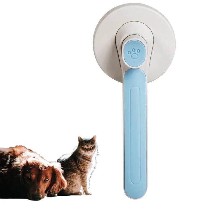 1 Pcs Cat Grooming Brush, Cat Brush Cats Grooming Dematting Comb Self Cleaning Slicker Brushes for Dogs Cats Pet for Shedd...