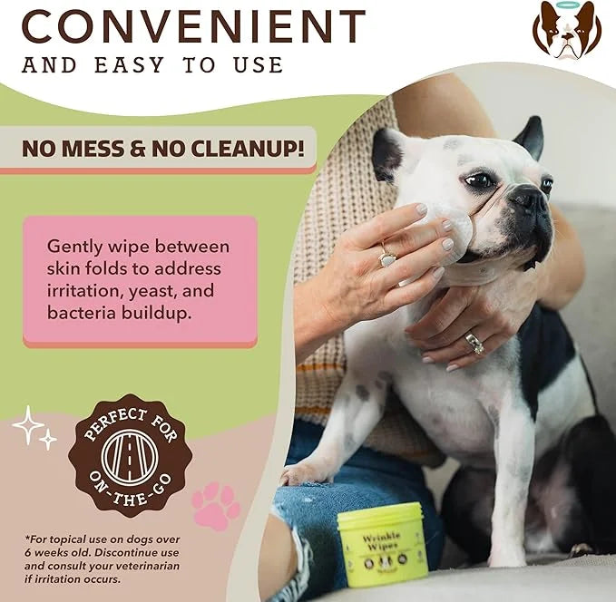 Natural Dog Company Healing Balm Wipes & Travel Sticks Bundle, Hypoallergenic, Cleaning & Deoderizing Wipes for Dogs, Plan...