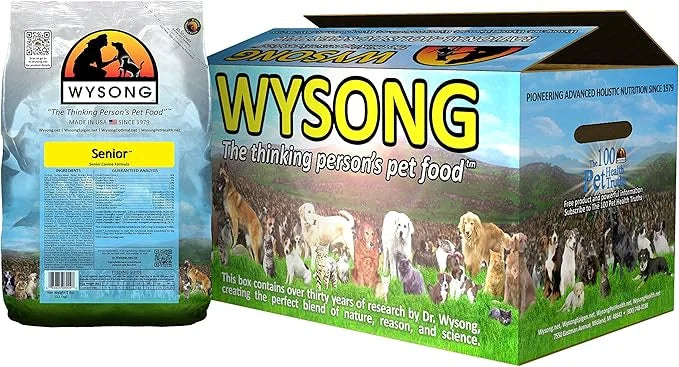 Wysong Senior Canine Formula - Dry Diet Senior Dog Food, Four- 5 Pound Bag (858012) - Product Image