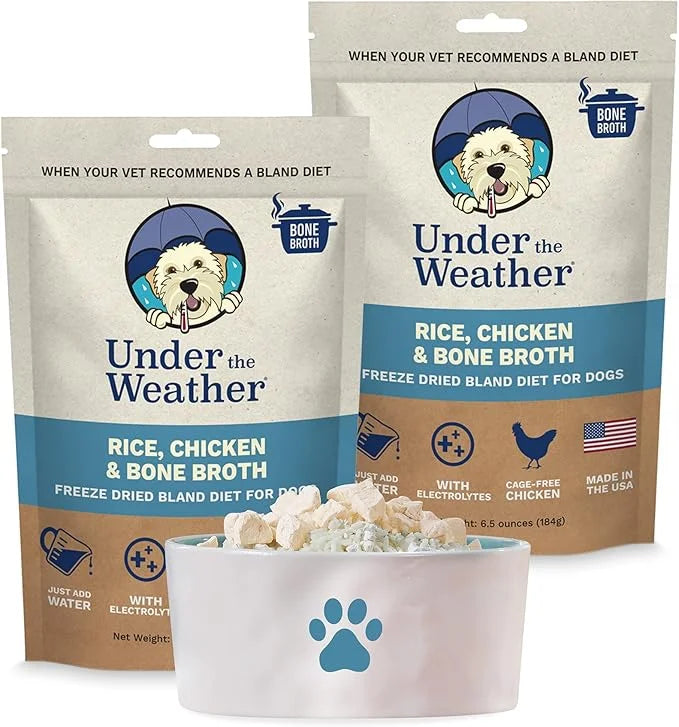 Under the Weather Bland Diet for Dogs | Easy to Digest for Sick Dogs |Always Be Ready| Contains Electrolytes - All Natural...