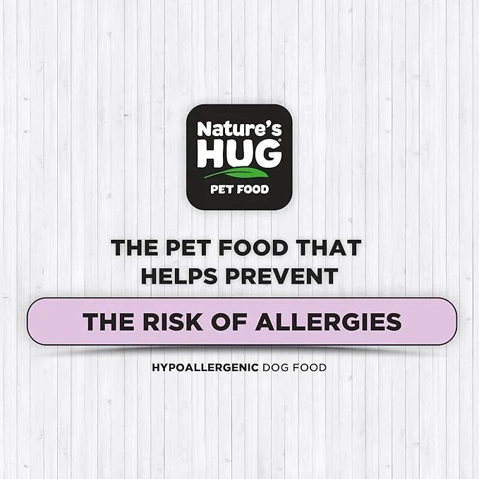 Nature's HUG Dry Dog Food, for Adult-Toy & Small Breeds, 5 lb. Bag, Chicken Flavor Plant-Based Protein Vegetarian Kibble, ...