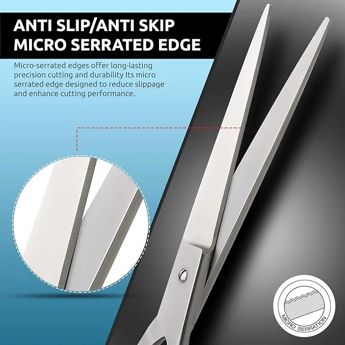 Hair Cutting Scissors, All Purpose 7 Inch Stainless Steel, Sharp Edge Blades, Dog Grooming Scissors, Hair Shears for Barbe...