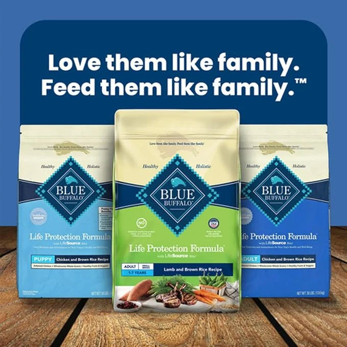 Blue Buffalo Life Protection Formula Adult Small Breed Dry Dog Food, Supports High Energy Needs, Made with Natural Ingredi...