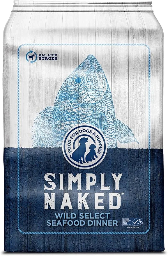 Wild Select Seafood Dog Food | No Chicken or Other Animal by-Products | Rich in Omega 3 & 6 Fatty Acids | Sustainably Sour...
