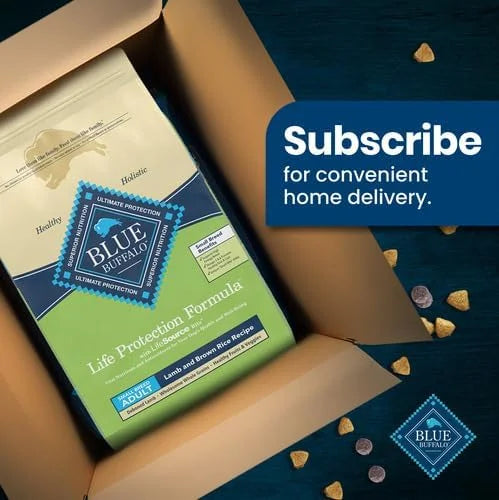Blue Buffalo Life Protection Formula Adult Small Breed Dry Dog Food, Supports High Energy Needs, Made with Natural Ingredi...