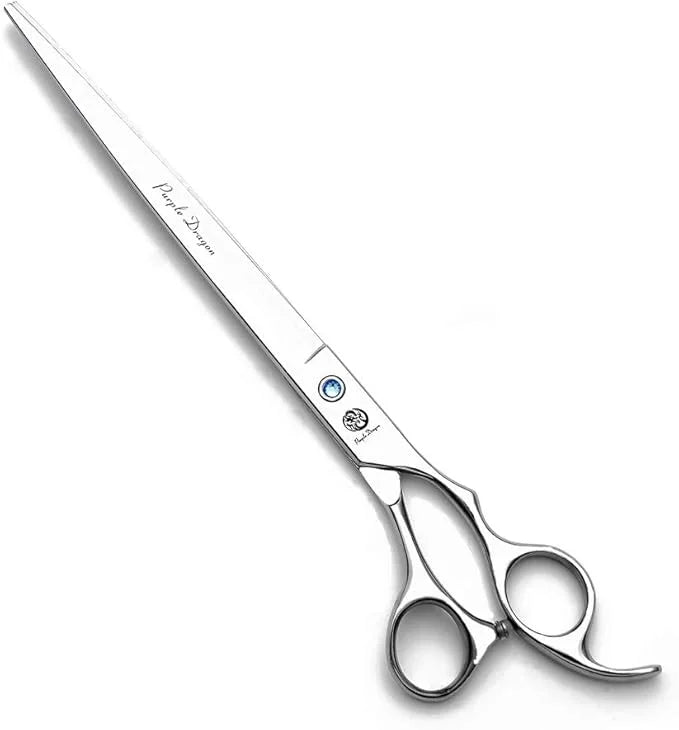 Purple Dragon 4“/5"/5.5"/6"/6.5"/7"/7.5"/8"/9"/10" Sharp Edge Salon Hair Cutting Shears - Pet/Dog Grooming Scissors with B...
