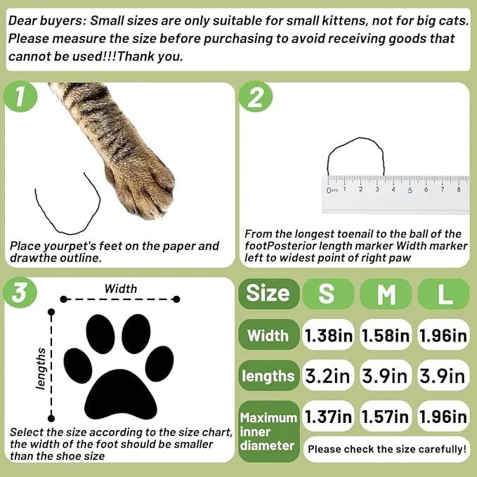4 PCS Cat Mittens to Prevent Scratching,Mesh Breathable Cat Shoes,Adjustable Cats Anti Scratch Gloves,Suitable for Cats Wh...