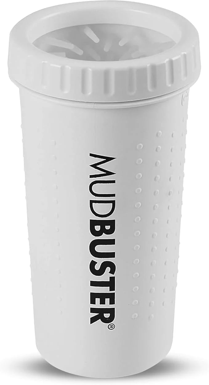 Dexas MudBuster Portable Paw Cleaner for Dogs, Large, Bright White Special Edition, Premium Pet Supplies and Accessories -...