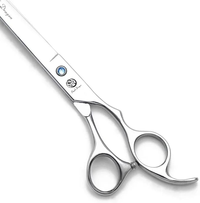 Purple Dragon 4“/5"/5.5"/6"/6.5"/7"/7.5"/8"/9"/10" Sharp Edge Salon Hair Cutting Shears - Pet/Dog Grooming Scissors with B...