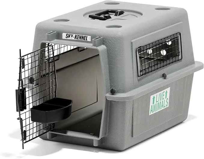 Petmate Sky Kennel - For Air and Travel, Airline Approved Dog Crate for Pets up to 15 lbs, Heavy Duty Dog Kennel, Made in ...