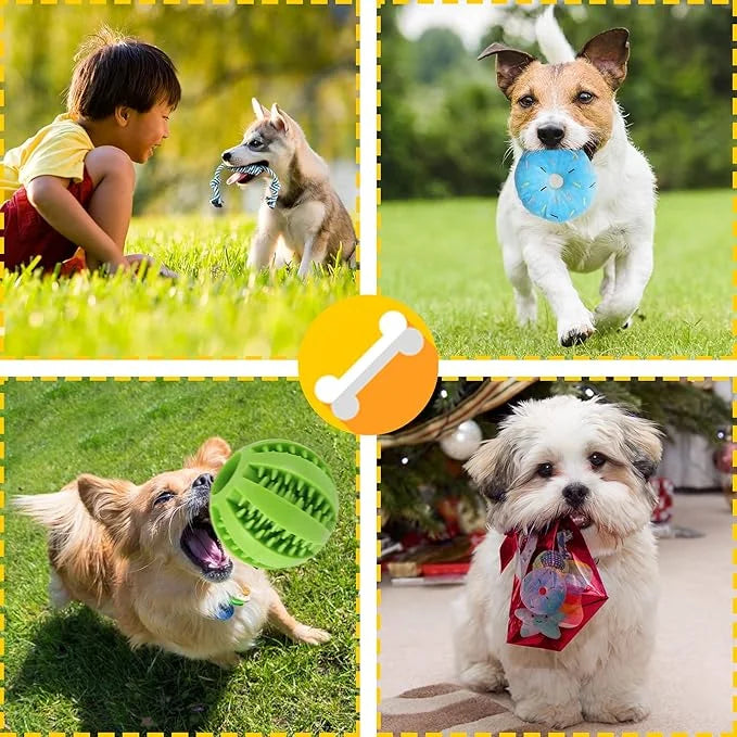 Zeaxuie 14 Pack Puppy Toys for Teething Small Dogs, Puppy Chew Toys with Cute Squeaky Dog Toys, Ball and More Rope Dog Che...