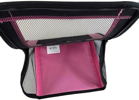 Tote for Lifelike Stuffed Interactive Pet Dogs and Cats, Nylon and Mesh Toy Carrier for Pet Animals, Zippered Carrying Cas...