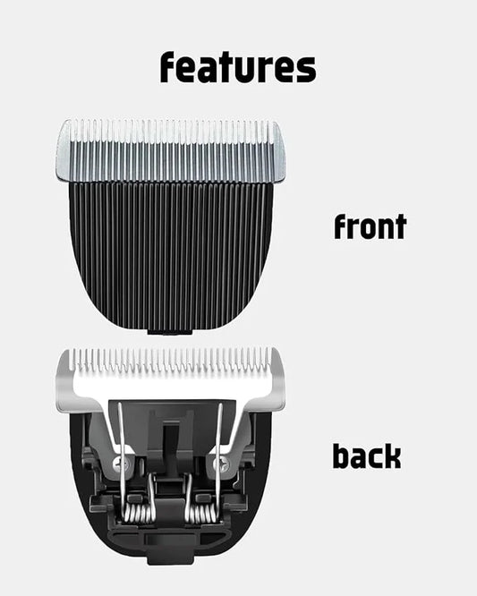 uijino Dog Clipper Blades Compatible with Highdas Clipper Blades for Highdas Dog Trimmer for Grooming, 2 Pack Dog Clipper ...