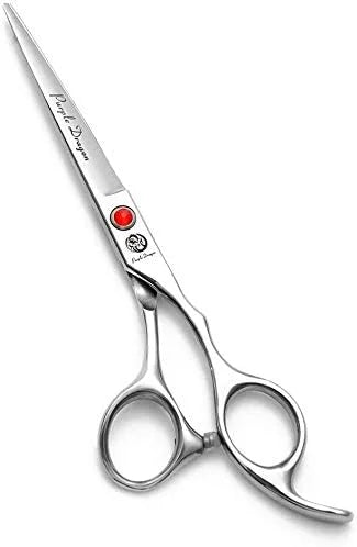 Purple Dragon 5"/5.5"/6"/6.5"/7"/7.5"/8"/9"/10" Sharp Edge Hair Cutting Shears Pet/Puppy/Cat Grooming Scissors with Bag - ...