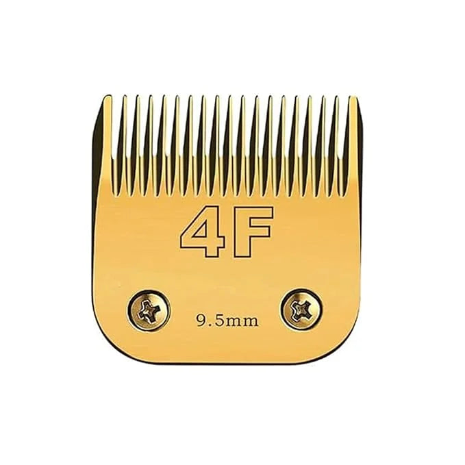 #4FC Clipper Blade Dog Grooming Compatible with Andis Clippers Detachable Carbon Steel Sharp Also Compatible with Wahl/Ost...