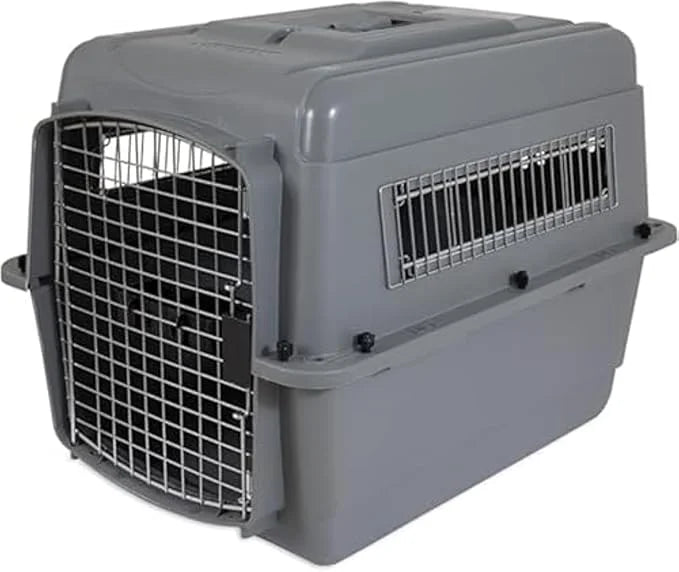 Petmate Sky Kennel - For Air and Travel, Airline Approved Dog Crate for Pets up 15-30 lbs, Heavy Duty Dog Kennel, Made in ...