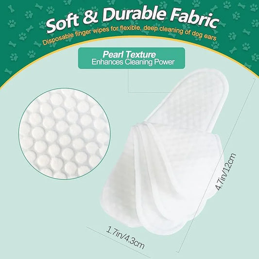 Pet Cleaning and Deodorizing Bathing Wipes for Dog and Cat, Extra ThickNourish Fur No-Rinse Grooming Wipes for Daily Care ...