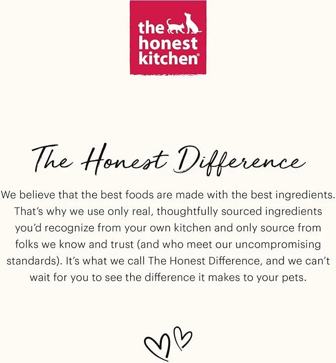 The Honest Kitchen Human Grade Dehydrated Whole Grain Dog Food – Complete Meal or Dog Food Topper – Fish 10 lb (makes 40 l...