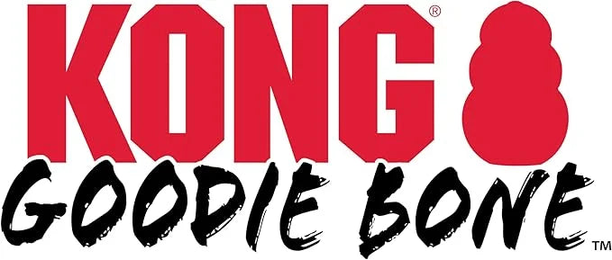 KONG - Extreme Goodie Bone - KONG's Most Durable Natural Rubber Dog Bone for Power Chewers - Black - For Large Dogs - Prod...