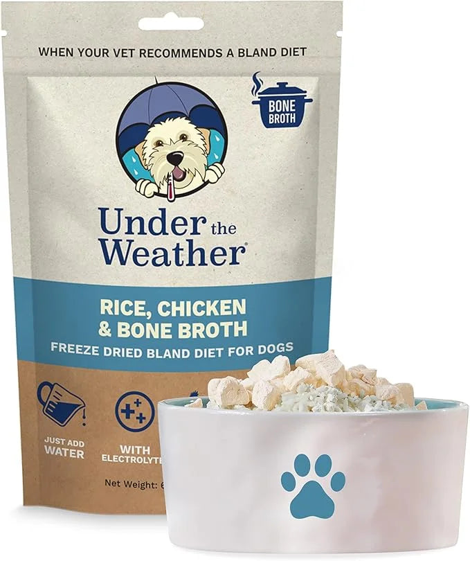Under the Weather Bland Diet for Dogs | Easy to Digest for Sick Dogs |Always Be Ready| Contains Electrolytes - All Natural...