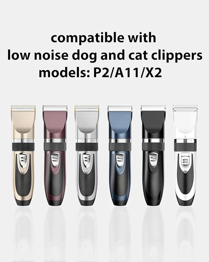 2 Pack Pet Grooming Replacement Blades for ONEISALL Dog Grooming Kit, Low Noise Pet Clipper Replacement Blades Compatible ...