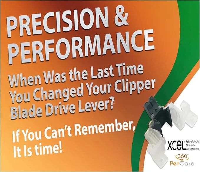 XCEL AGC Pro Drive Assembly Lever Replacement Blade for Pet Clipper (4 Pack) - Product Image