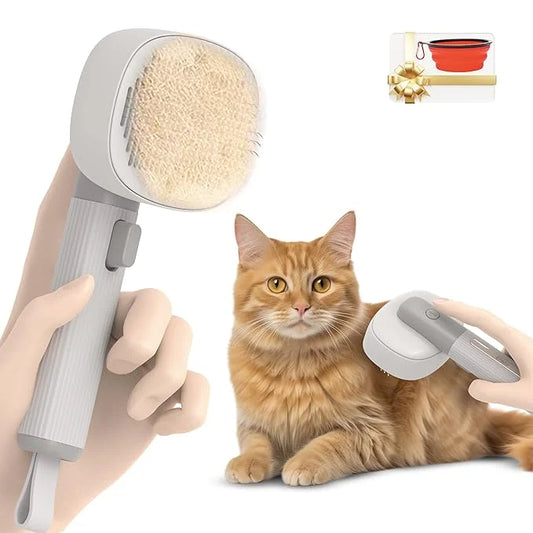 BARFI Pet Brush - Self-Cleaning Pet, Cat, Dog Shedding Brush - Multi-Functional Grooming Tool with Negative Ion Technology...