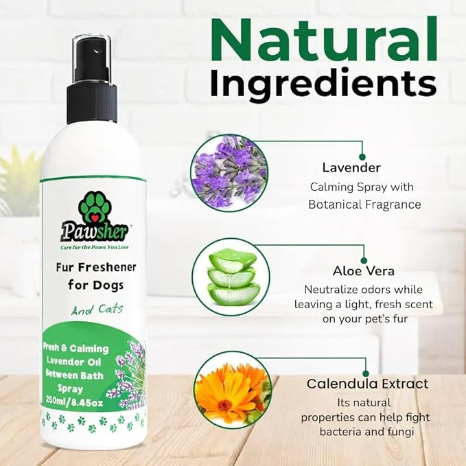 Ultimate Dog Wellness Pack: Fur Spray, Dental Care (Spray & Wipes), Paw Balm and Dog Wet Wipes - Product Image