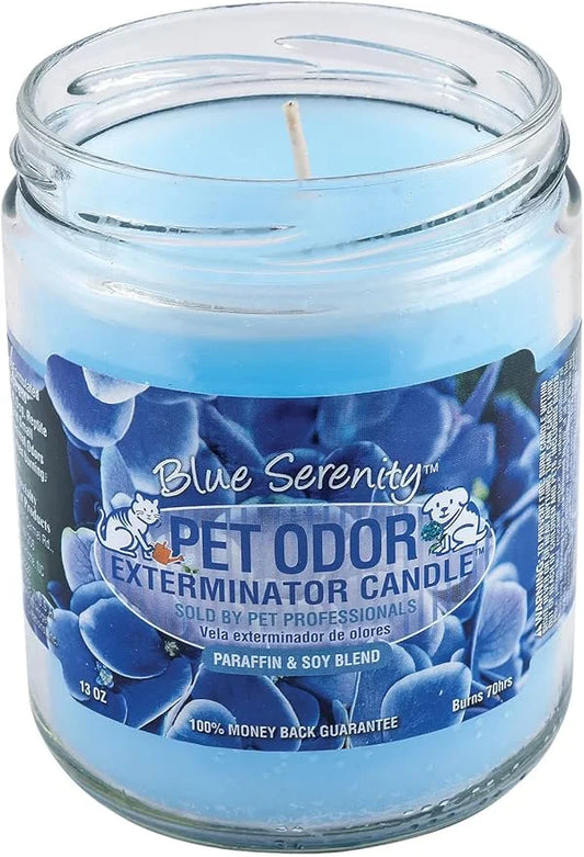 0 Unknown Pet Oder Exterminator Blue Serenity Candle - Product Image