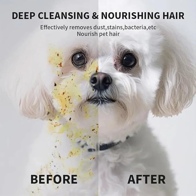Pet Cleaning & Deodorizing Glove Wipes-Extra Thick-6pcs/PACK, Bathing Spa for Dogs & Cats, Hypoallergenic, Nourish & Smoot...