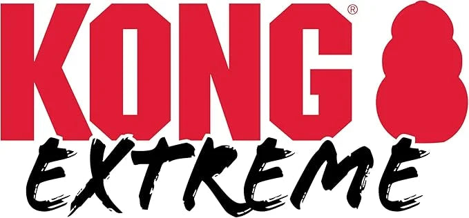 KONG Extreme Dog Toy - Fetch & Chew Toy - Treat-Filling Capabilities & Erratic Bounce for Extended Play Time Most Durable ...