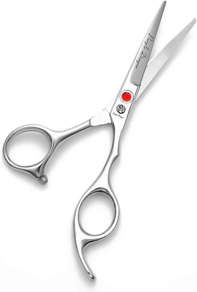 Purple Dragon 4“/5"/5.5"/6"/6.5"/7"/7.5"/8"/9"/10" Sharp Edge Salon Hair Cutting Shears - Pet/Dog Grooming Scissors with B...