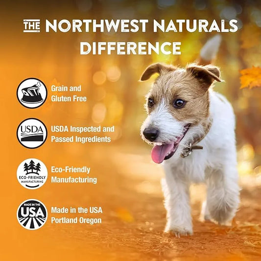 Northwest Naturals Freeze-Dried Beef Liver with Turmeric - Functional Topper for Dogs and Cats - Healthy, Limited-Ingredie...